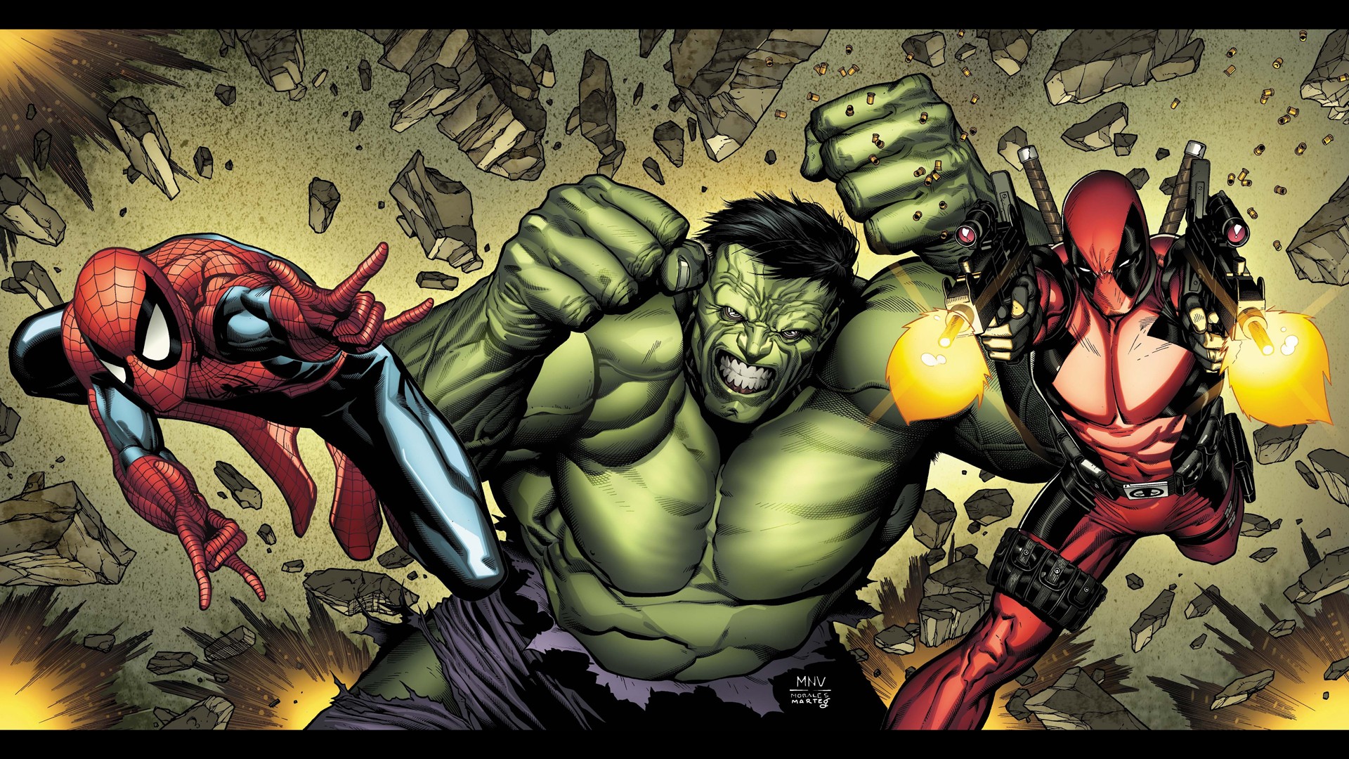 HULK SPIDER MAN hulk spider man: