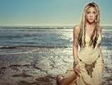Shakira na plaży
