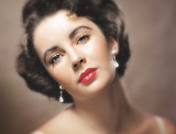 Młoda Elizabeth Taylor, portret