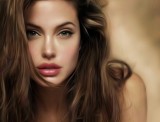 Angelina Jolie, malunek